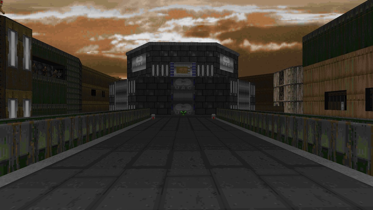 Doom: Ultimate Doom In Name Only - E2M5: Command Center (UV Max)