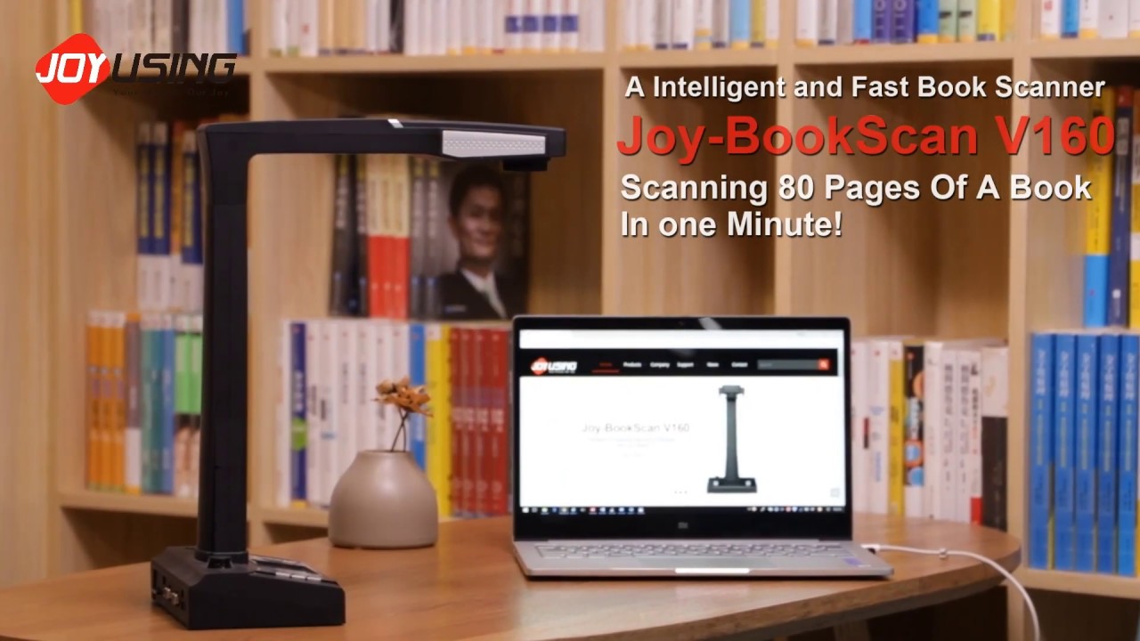 「Joy-BookScan V160」A Intelligent And Fast Book Scanner