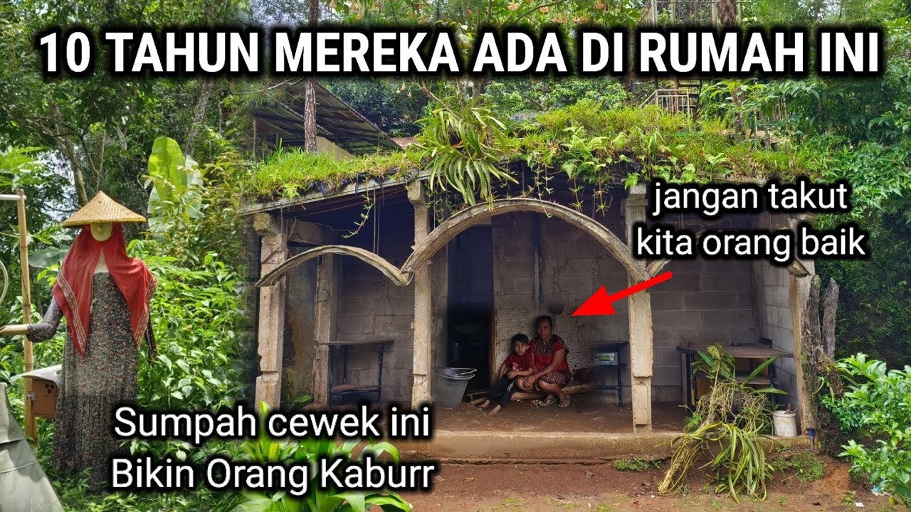 ORANG MISTERIUS BIKIN TAKUT!! PALING NEKAT PILIH TINGGAL DI GUBUK REYOT DI JALUR BERBAHAYA