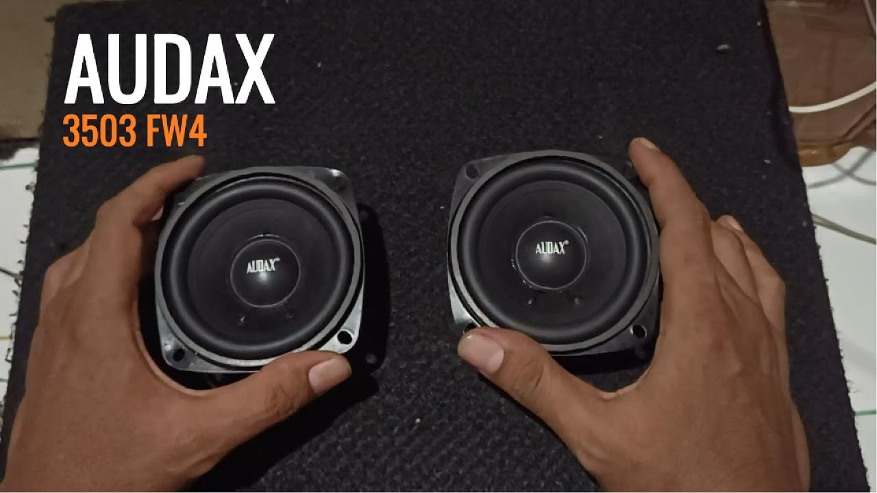 AUDAX 3.5 Inch AX 3503 FW4 50 Watt @ 4 Ohm