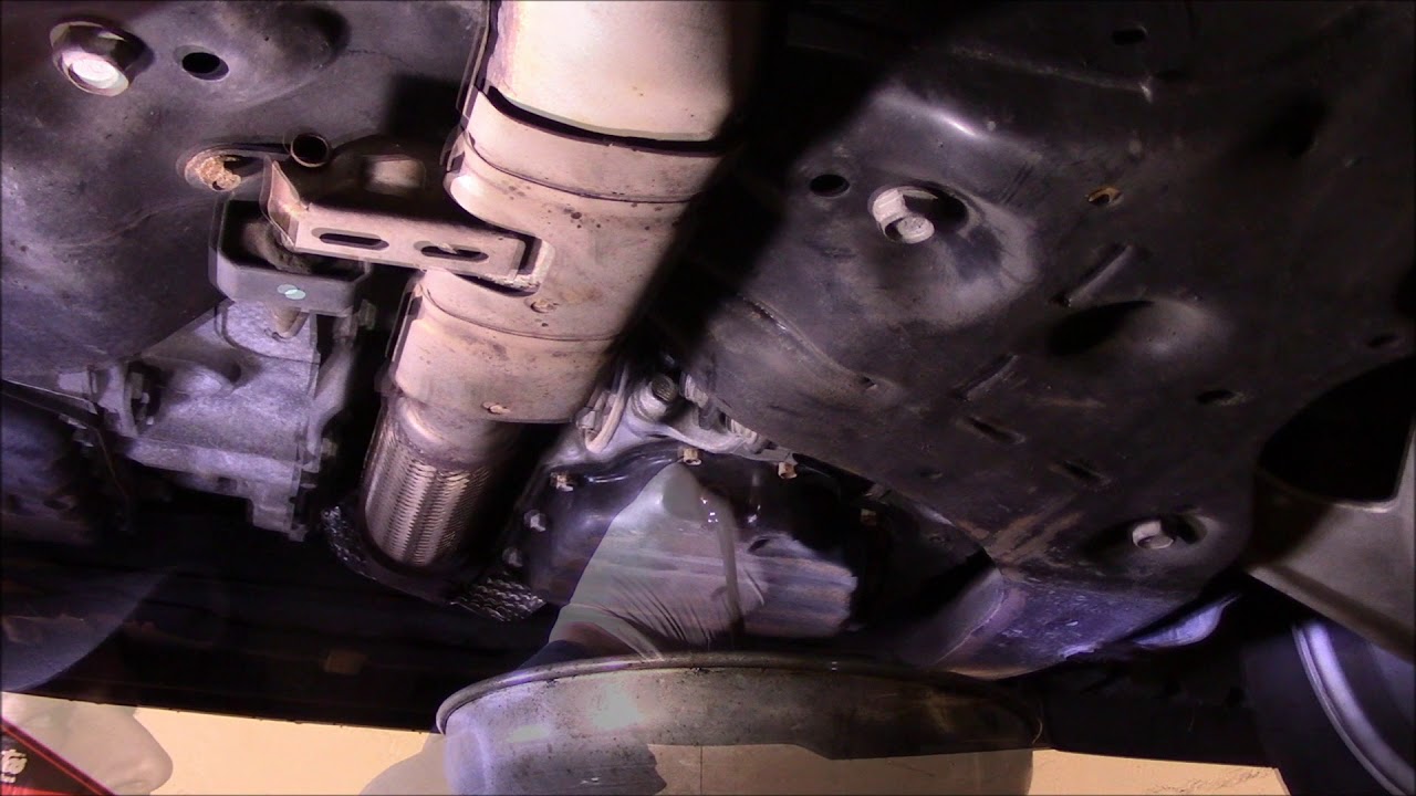 How to change the oil and filter on a 2014 Nissan Altima
