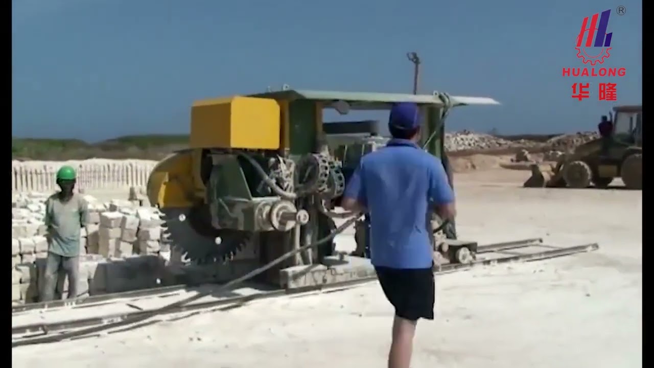 Hualong Stone Machinery Hkss-1400 Sandstone and Limestone Block Rock Quarry Brick Cutting Machine