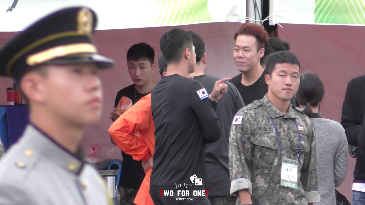 161005 계룡군문화축제 윤호 간식타임