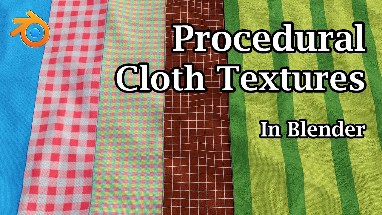 Procedural Cloth or Fabric Textures In Blender | Super Easy Node Tree | Cotton | Silk | Woolen Cloth