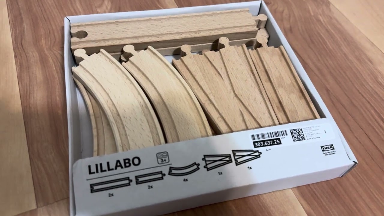 Munipals Monday: Unboxing 10 piece IKEA track pack 