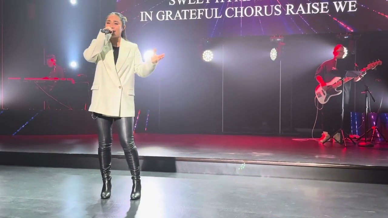 Jessica Sanchez O Holy Night Front Row Seat
