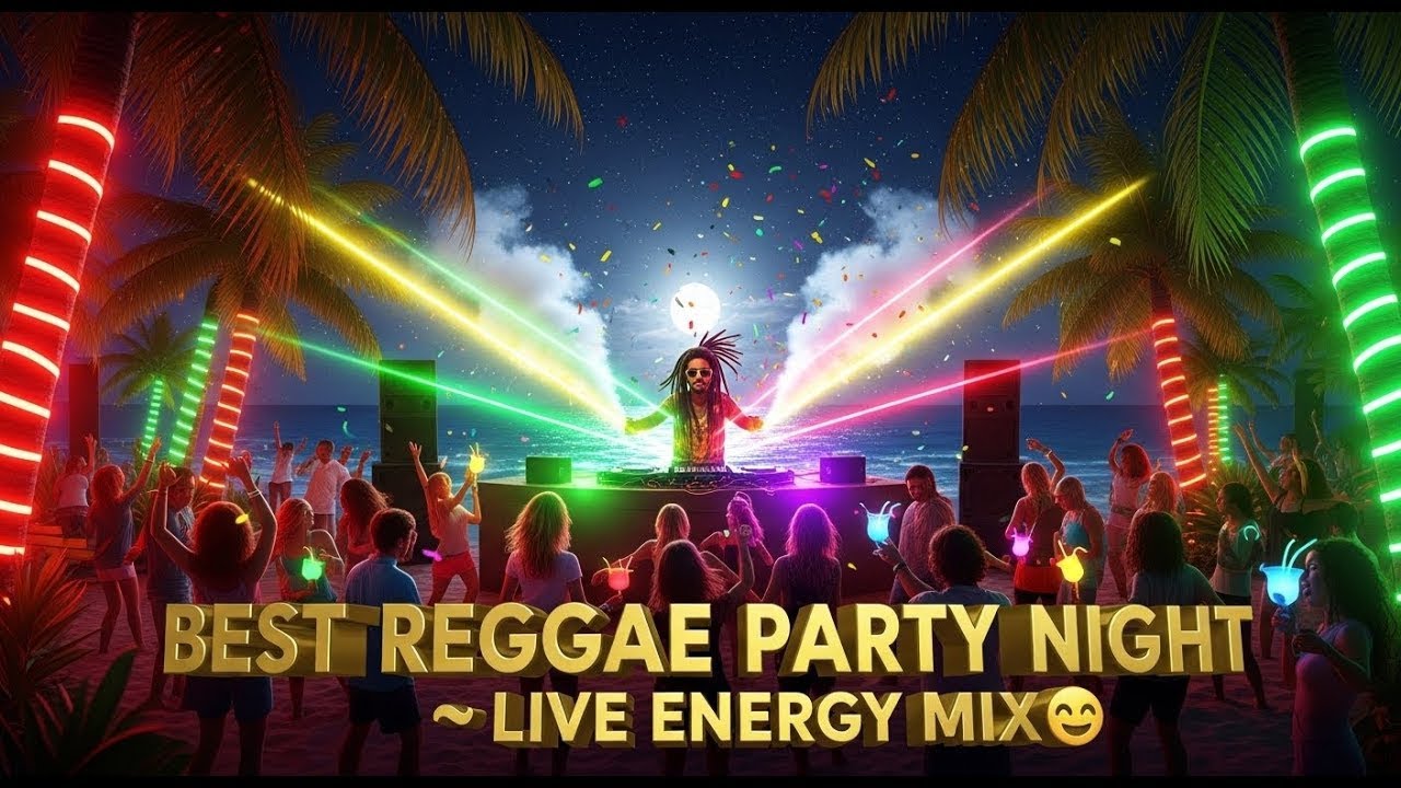 Chill Beach Night Reggae Mix 2025 | Bob Marley Vibes 🌴☀️🎶