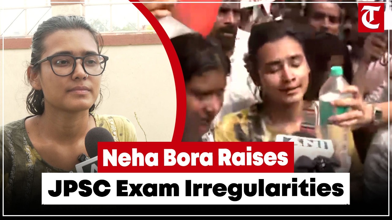 Neha Bora Speaks on AISA Protest, JPSC Exam Irregularities During Ranchi Demonstration
