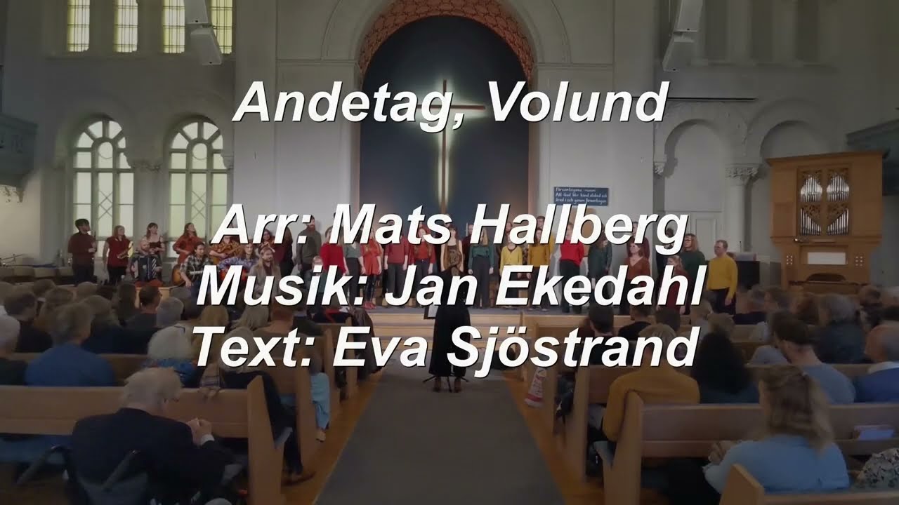 VästkustFolk/Chalmers Kammarkör - Andetag, Volund (Tabernaklet, Göteborg 2022-10-22)