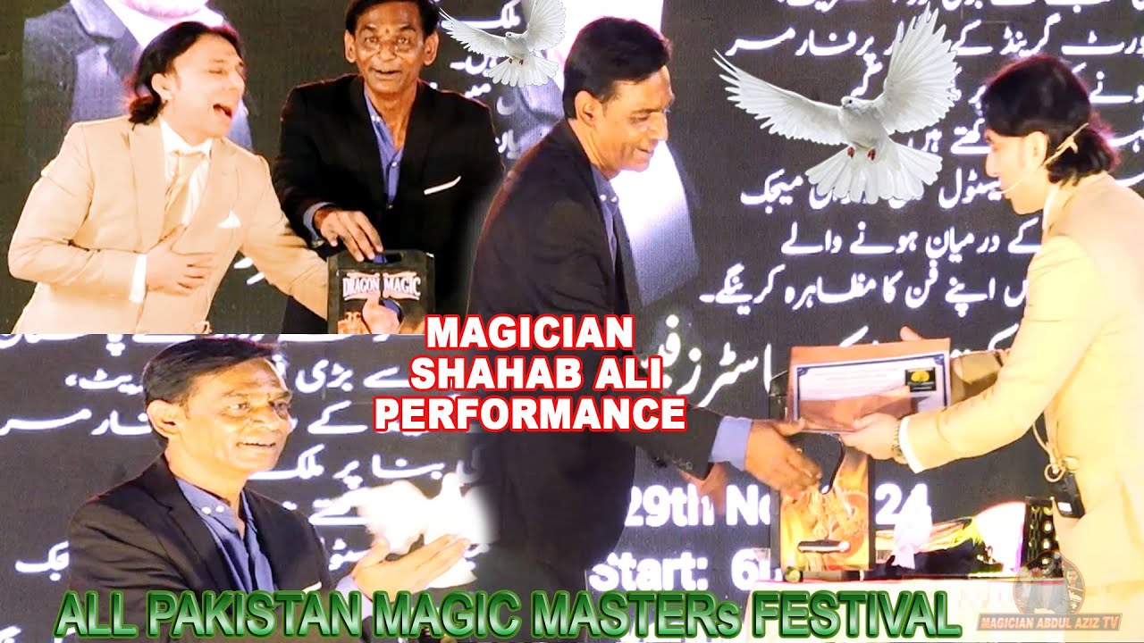 Magician Shahab Ali Performance at 2nd Magic Convention! Port Grand Karachi 2024