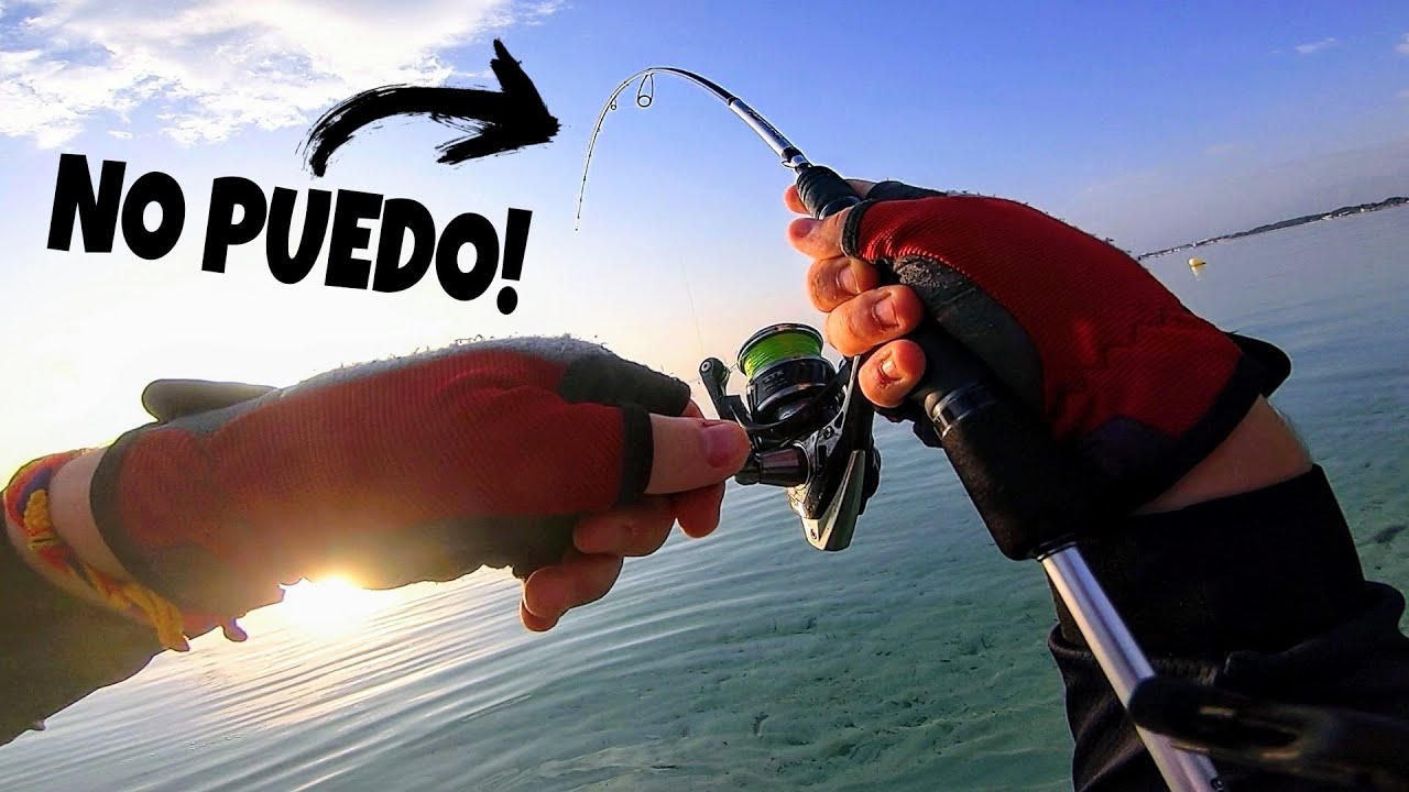 PALOMETONES a SPINNING DESDE PLAYA ¡No lo puedo parar, ES ENORME!