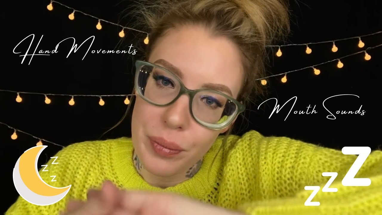 Karuna Satori ASMR Hand Movements + Mouth Sounds Compilation | Face Pressing, Flicking, Tracing