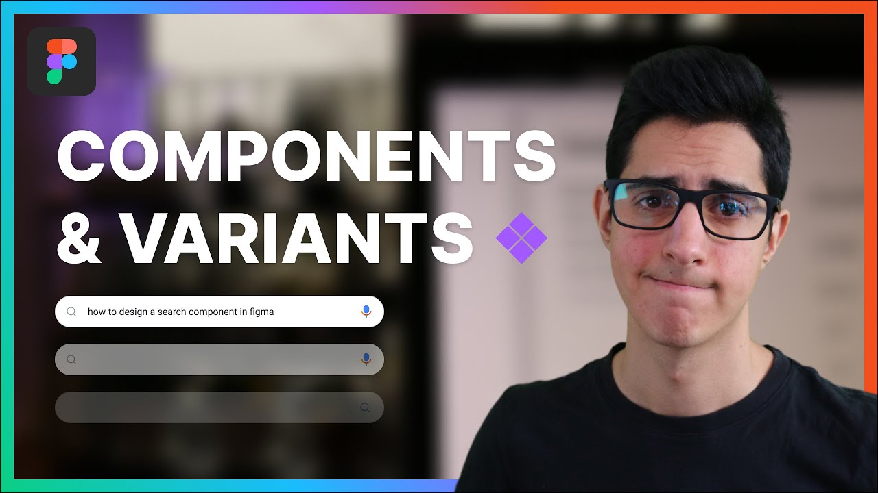 Components and Variants in Figma – Designing a Search Component