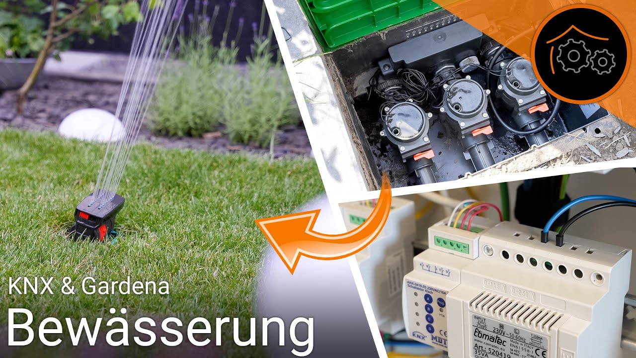 Gartenbewässerung mit KNX - Gardena-Ventile ansteuern