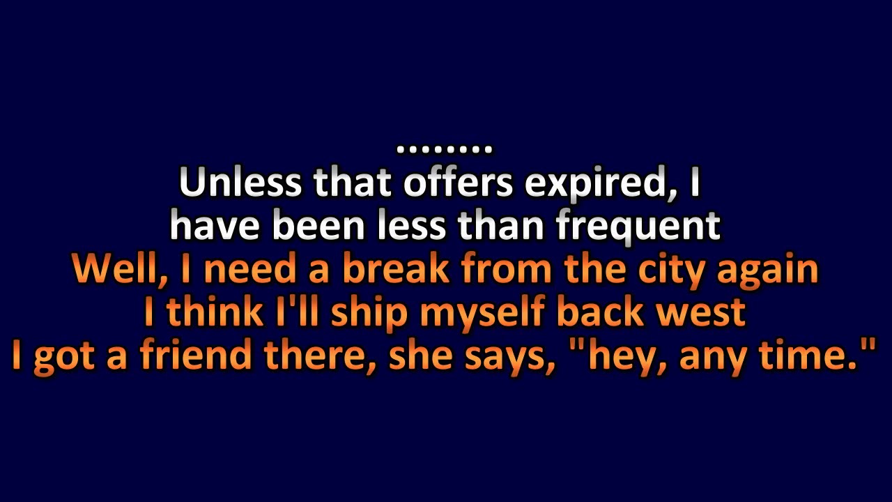Bright Eyes - Hit the Switch - Karaoke Instrumental Lyrics - ObsKure