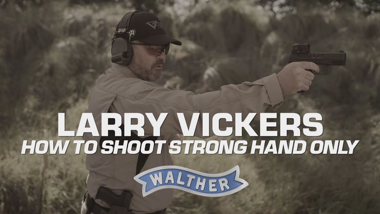 Larry Vickers on How to Shoot Strong Hand Only