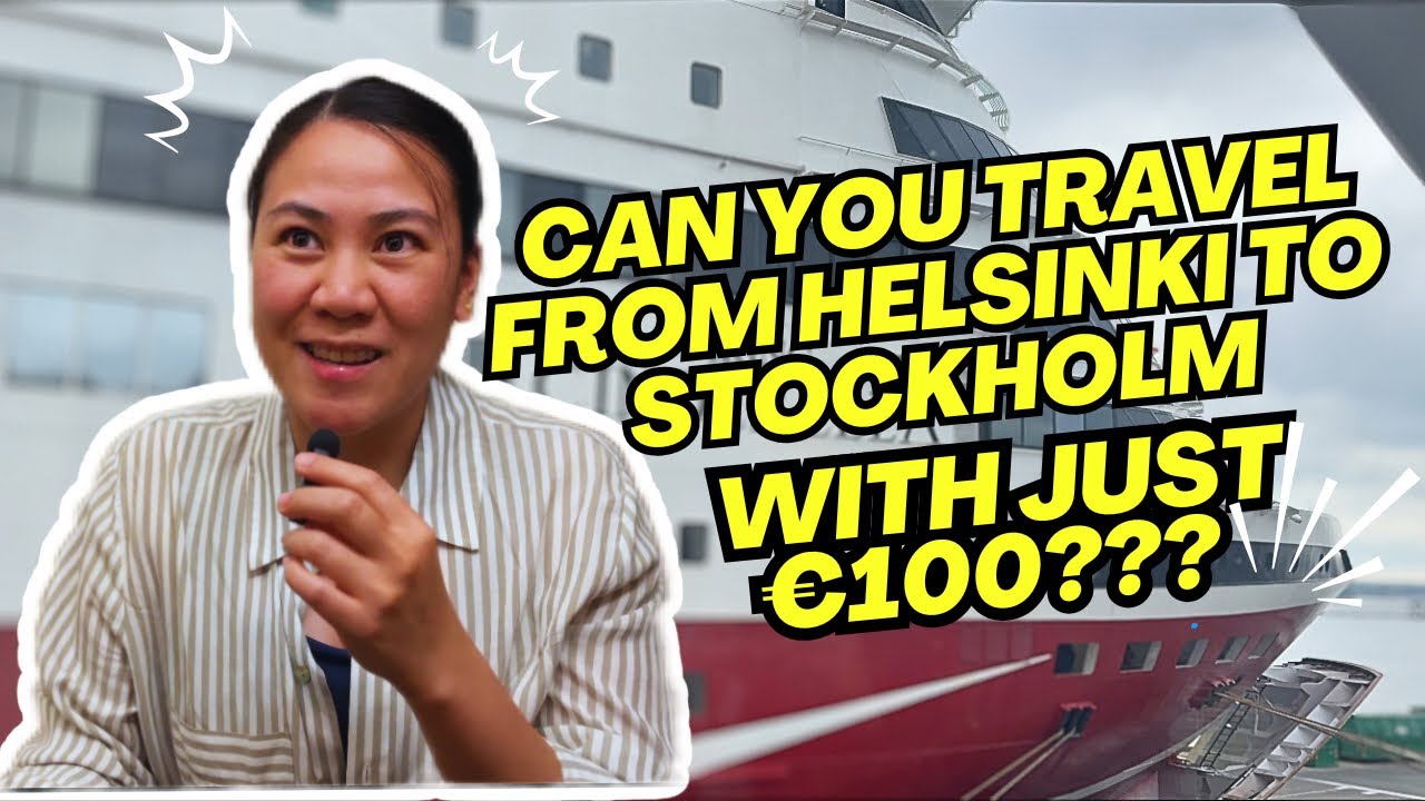 I Tried Getting from Helsinki to Stockholm for Under &euro;100