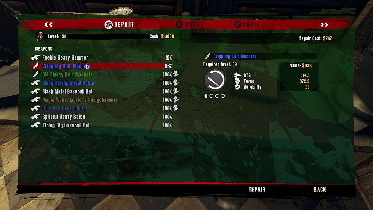 Modded 400% more zombies Dead Island PC - Learning keyboard and mouse