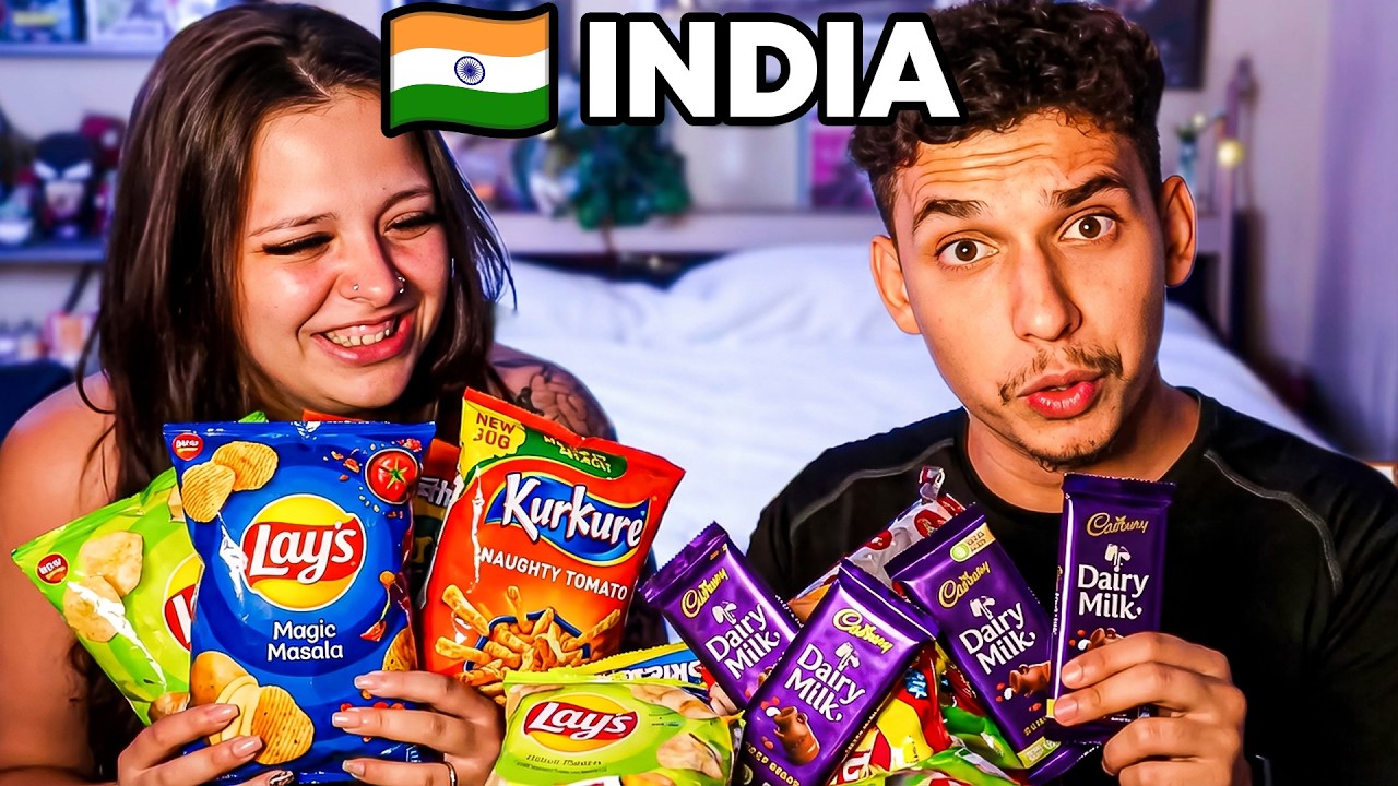 We tried Indian Snacks for the First Time!