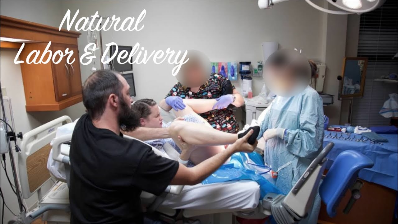 41 Week All Natural Peaceful Labor & Delivery Vlog!