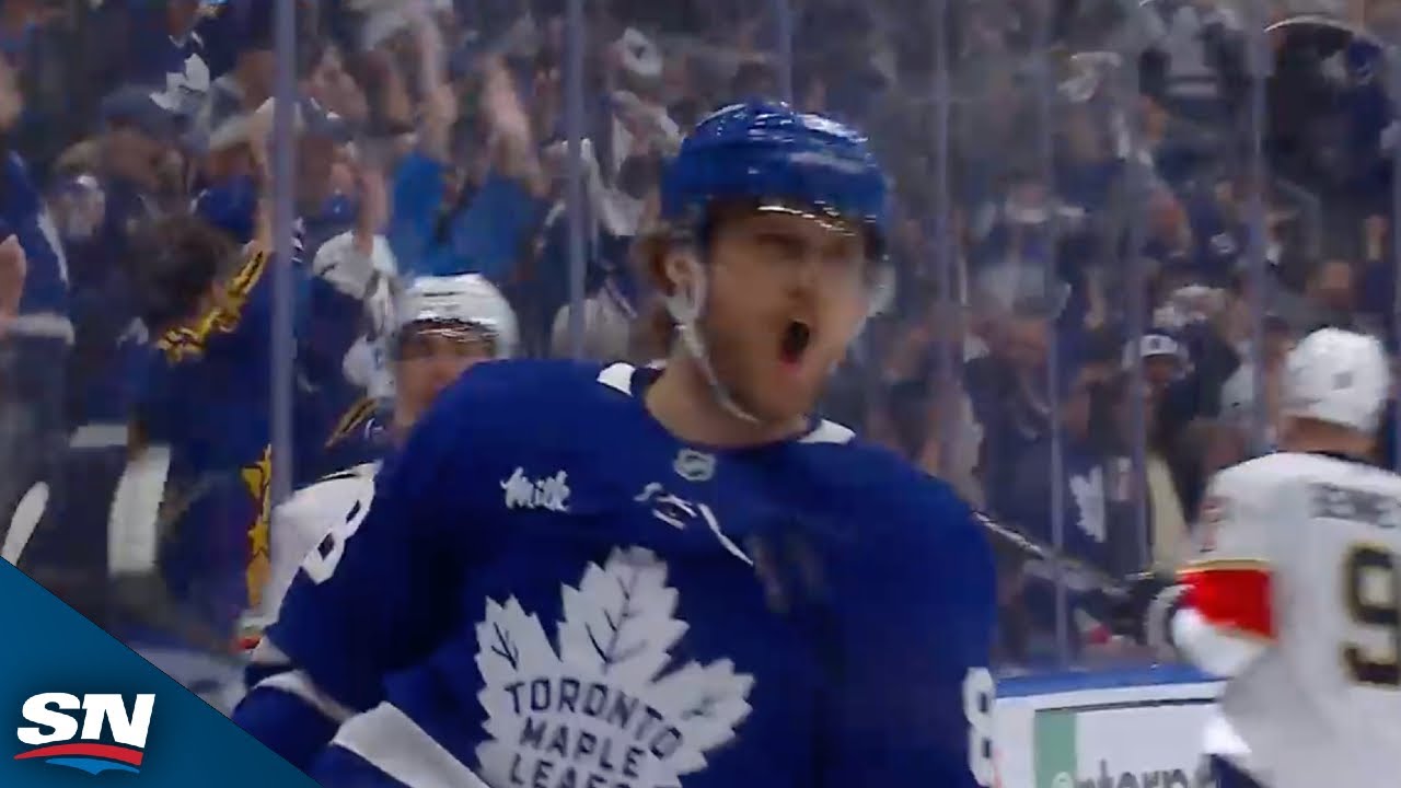 Maple Leafs' Nylander Scores 33 Seconds In vs. Panthers