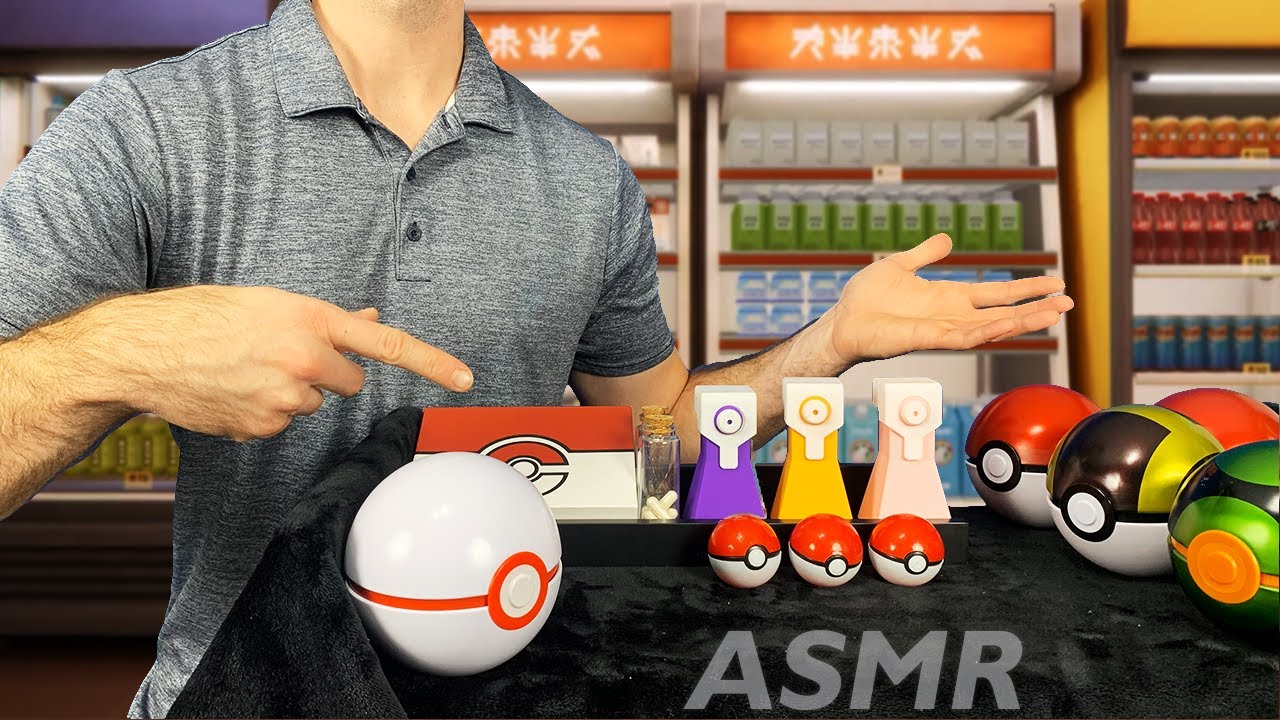 [ASMR] 🛍️ Relaxing Poké Mart Shopping 🛍️ | Pokemon Roleplay