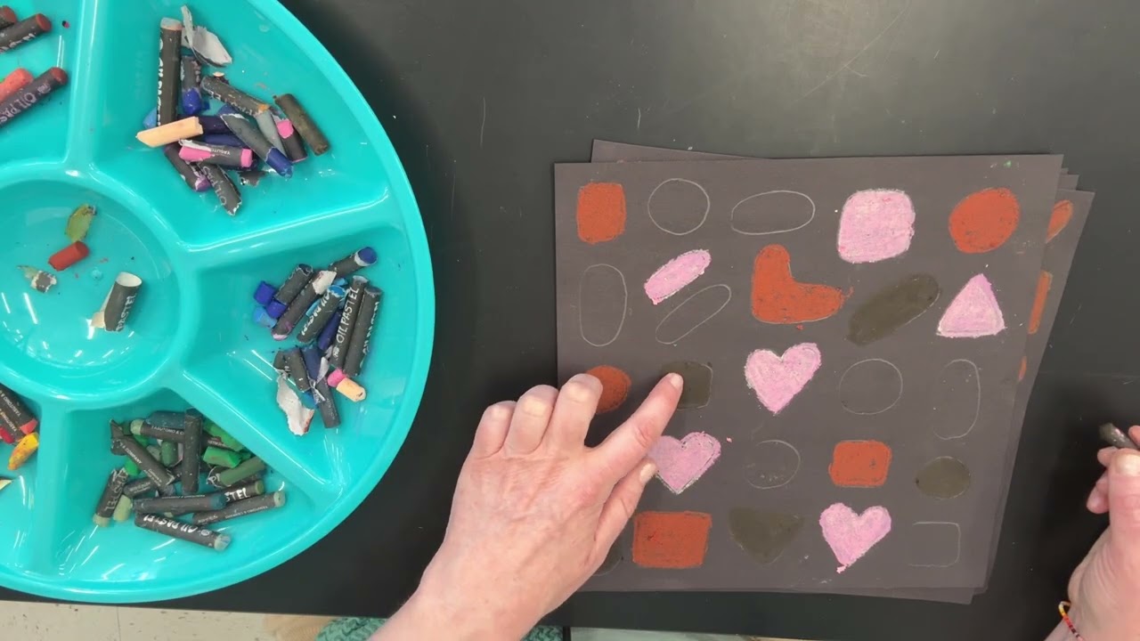 Box of Chocolates - Step 2 - Coloring the base layer