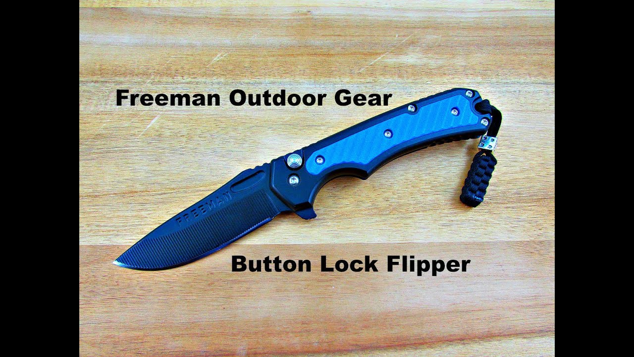 Freeman Outdoor Button Lock Flipper