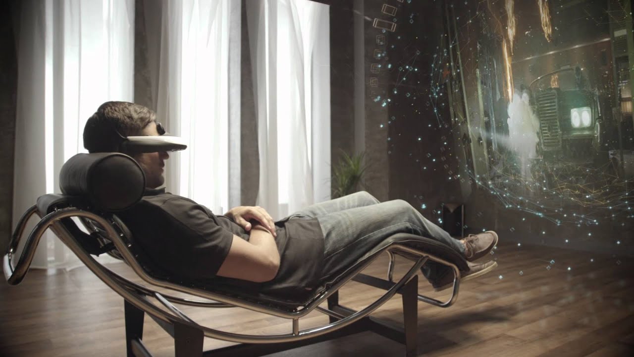 Sony's new Headmount - 3D Personal Viewer