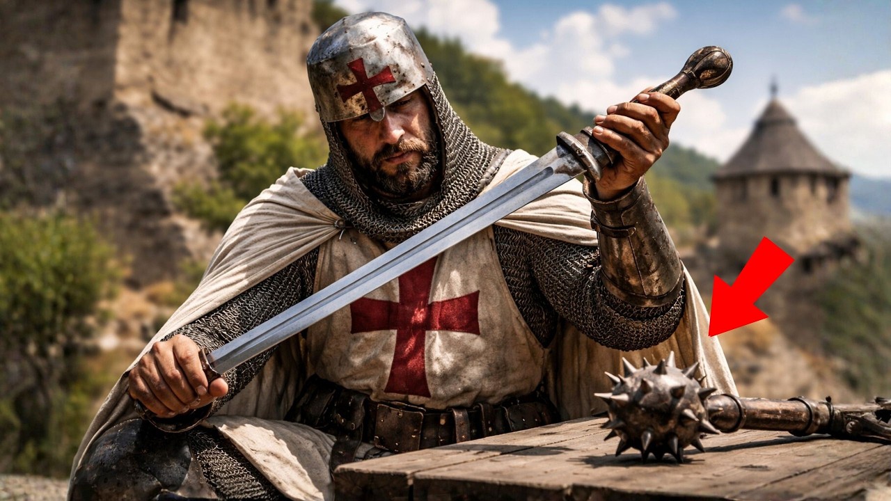 De ce cavalerii cruciați încă alegeau săbiile chiar dacă aveau opțiuni mai bune