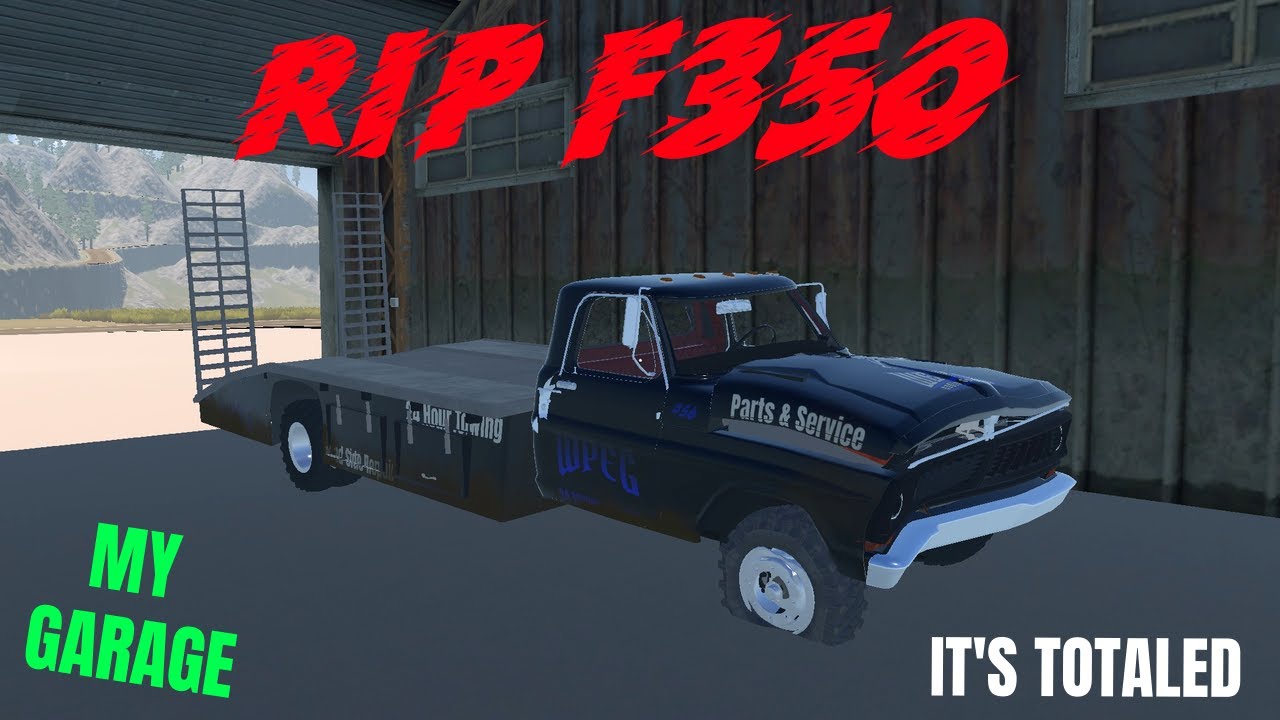 RIP F350-МОЙ ГАРАЖ