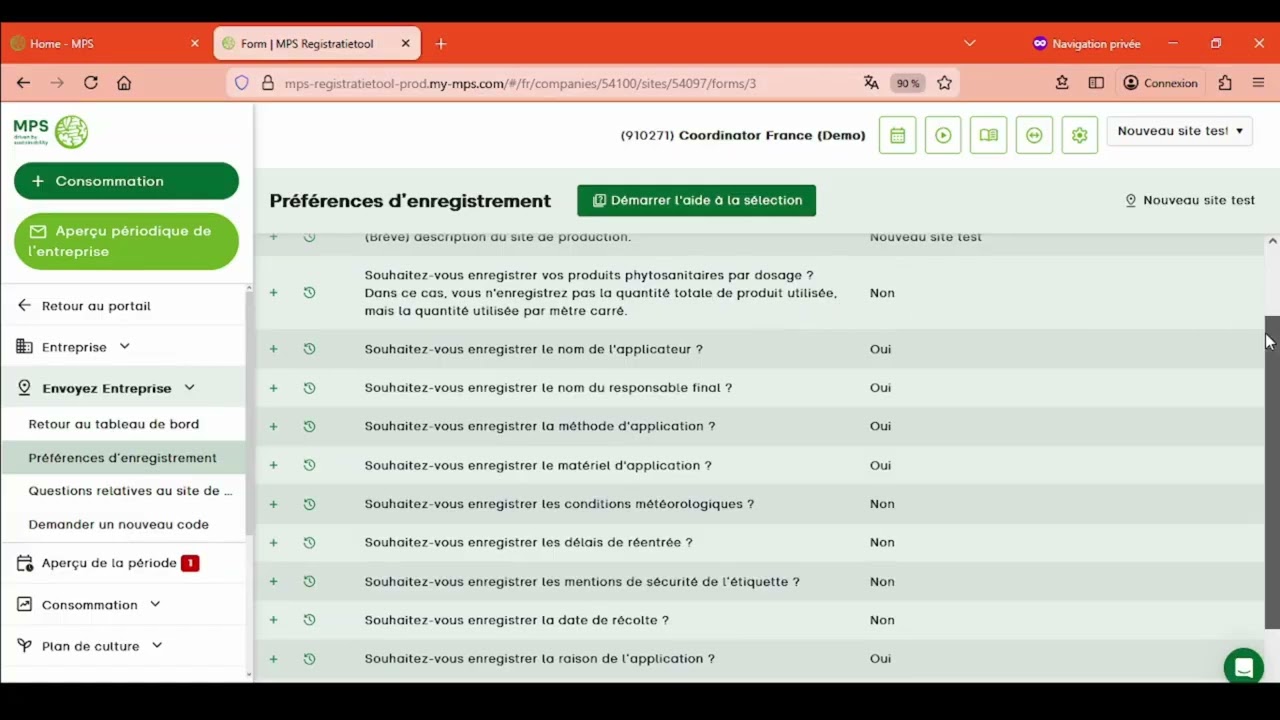 02 preferences enregistrement