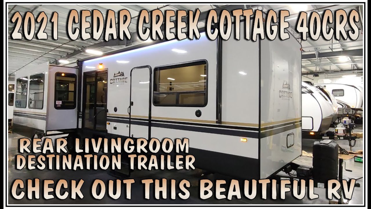 NEW 2021 Cottage 40CRS Destination Trailer by Forestriver RV @ Couchs RV Nation a RV Wholesaler Tour