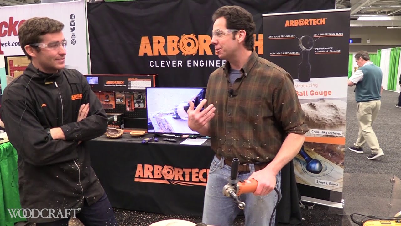 Чад Стэнтон испытывает Arbortech Ball Gouge