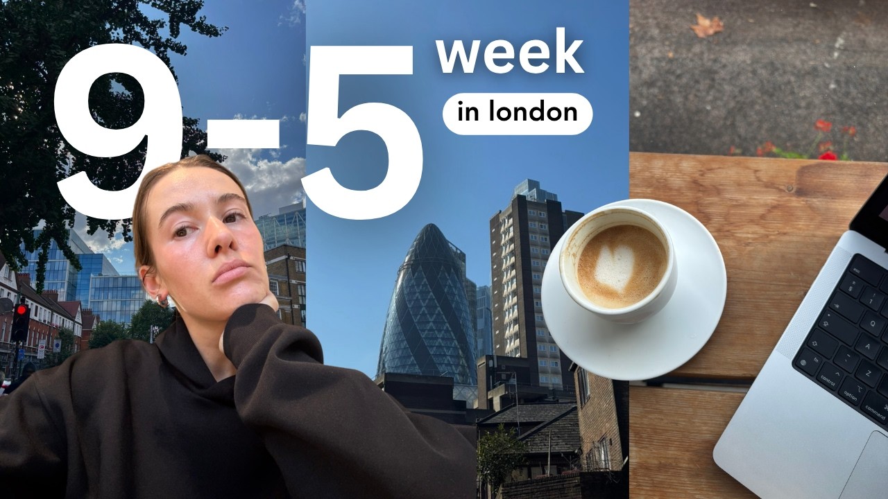 a very normal week living and working in london | new books & finding comfort in routine