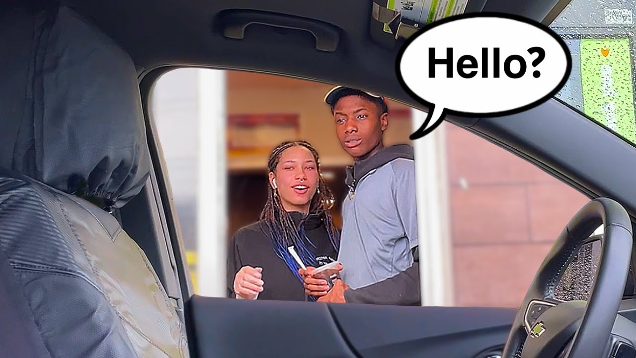 Invisible Drive Thru Prank