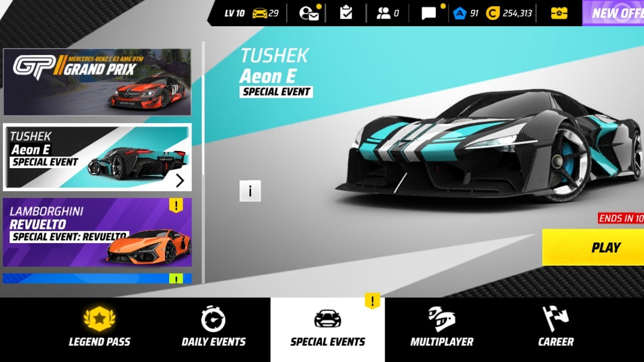 Asphalt Legend Racing Tushek Aeon Episode 1 | Asphalt Legend Racing Tushek Aeon Episode 1.