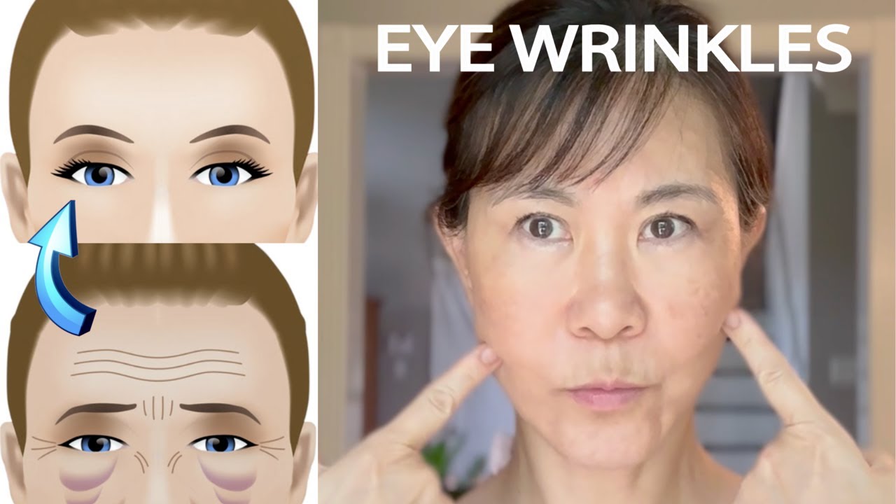 Stubborn Eye Wrinkles? Try This Natural Face Yoga Routine 👀✨