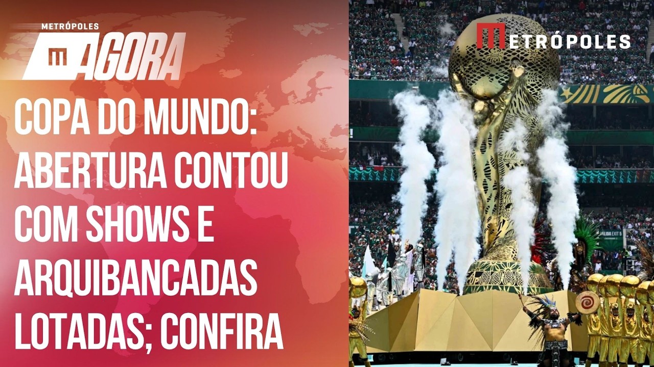 Copa do Mundo 2026: veja como foi a abertura do torneio