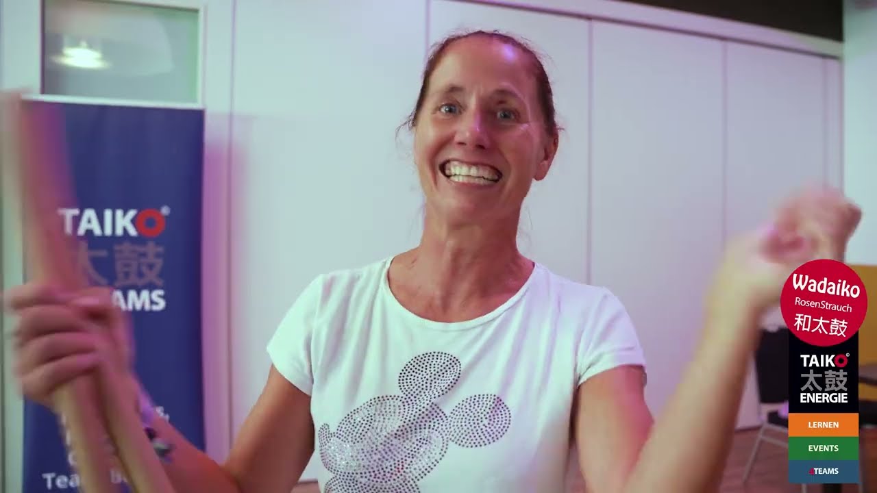Wadaiko RosenStrauch - Teambuilding mit Taiko Trommeln, Full_HD