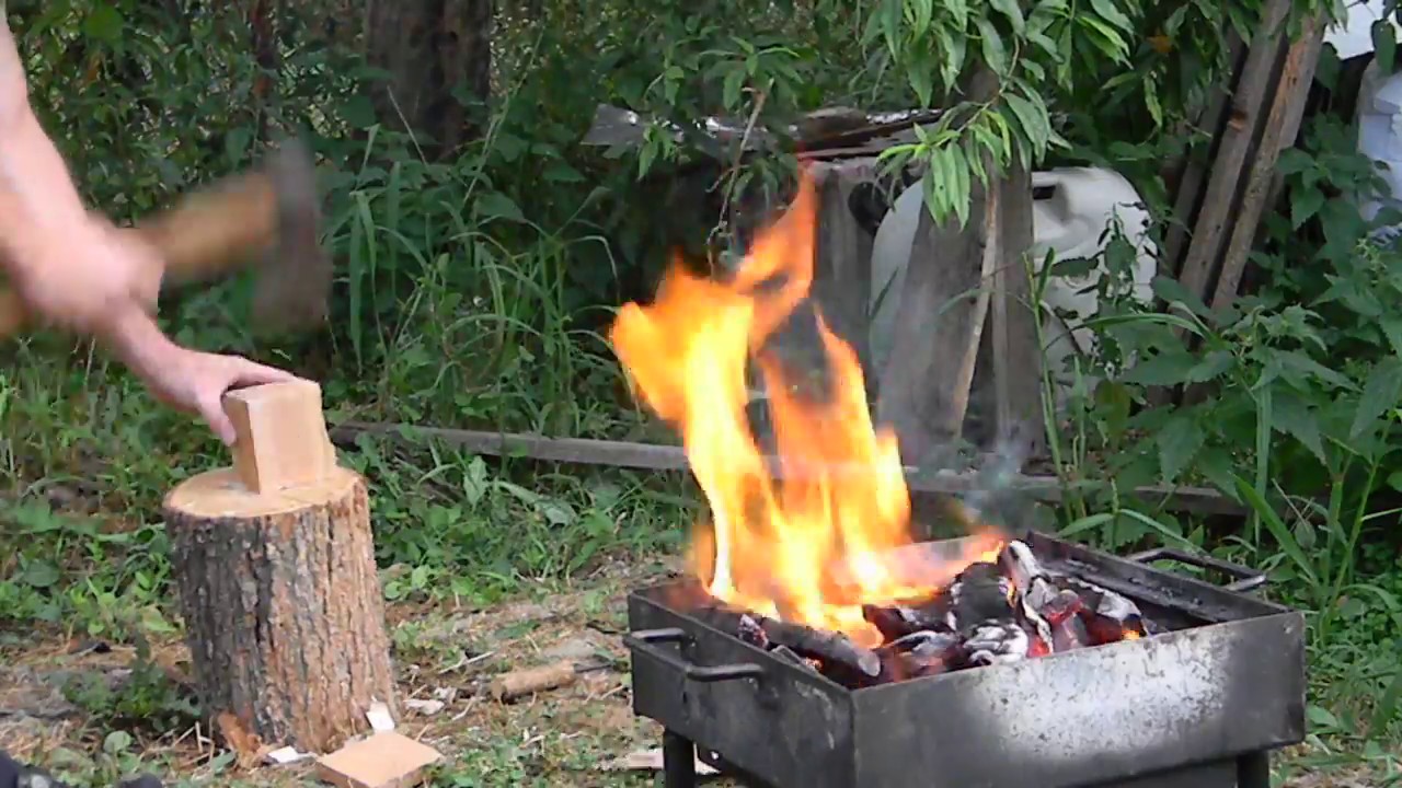Paulownia la Foc - Test de Ardere (Paulownia on Fire - test)