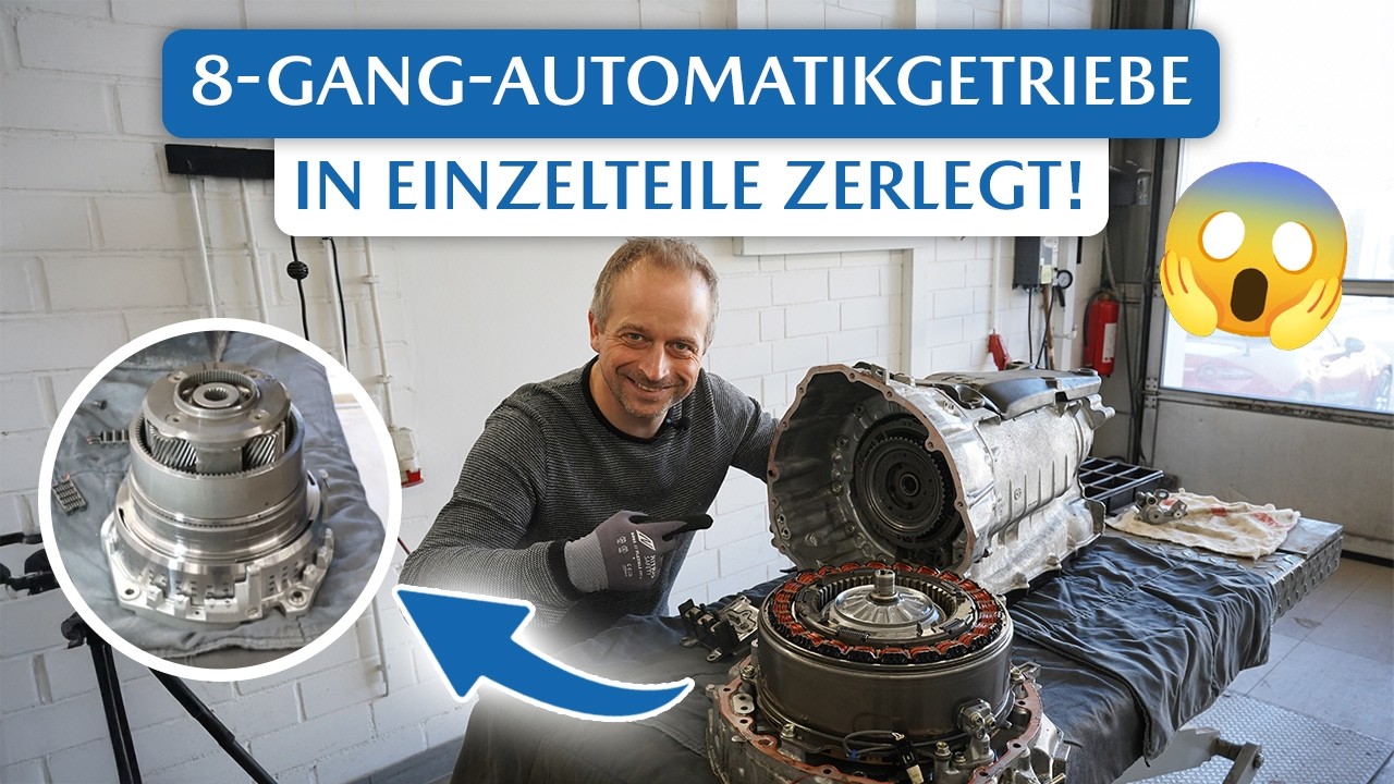 🔧 Mazda CX‑60/CX-80: So sieht das Getriebe von innen aus❗#Getriebezerlegung l Schuster Automobile