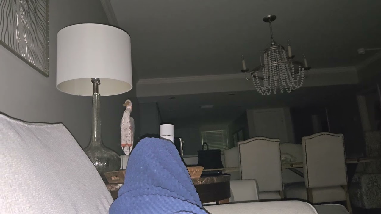 CAN'T GET AWAY FROM FROM WHATEVER WAS TOUCHING MY FEET.