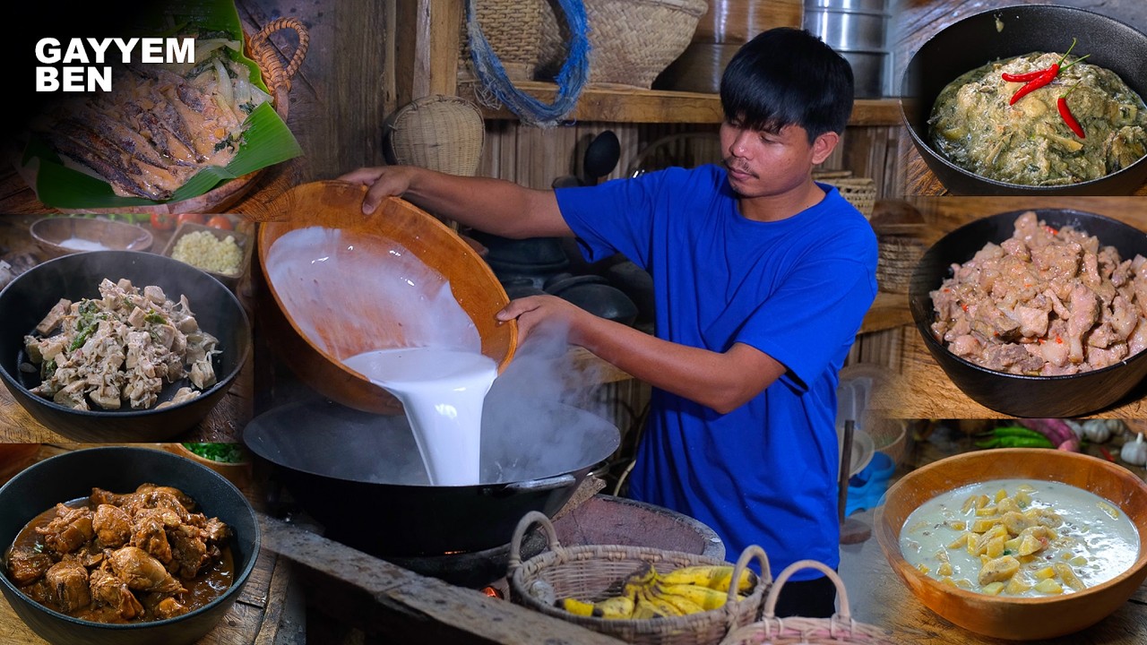 Food cooked in coconut milk is today&rsquo;s treat | Cooking Pinoy GINATAAN Dishes | My Simple Life