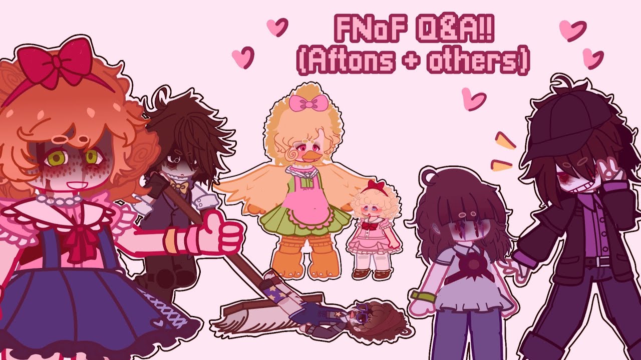 FNaF Q&A!! (Aftons + others) // FNaF Gacha 