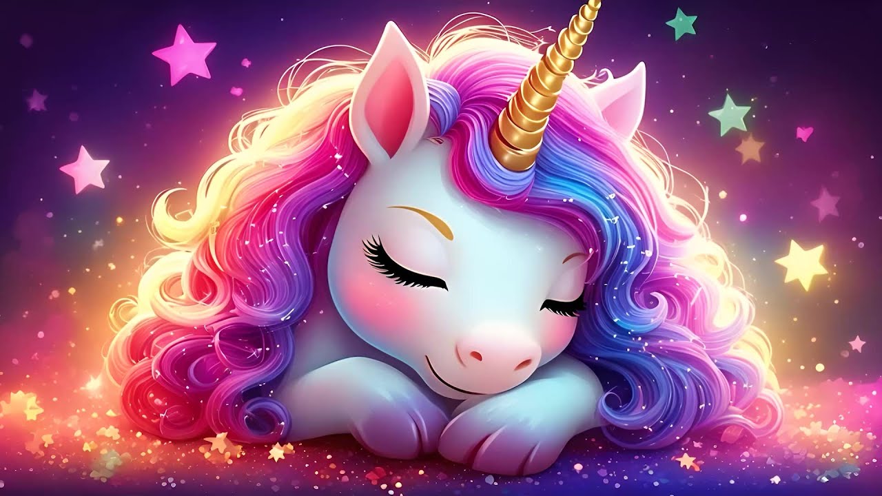 Baby Unicorn 🎵 Lullaby 💤 Sleep Music | Soothing Melodies for Restful Sleep 🌙✨