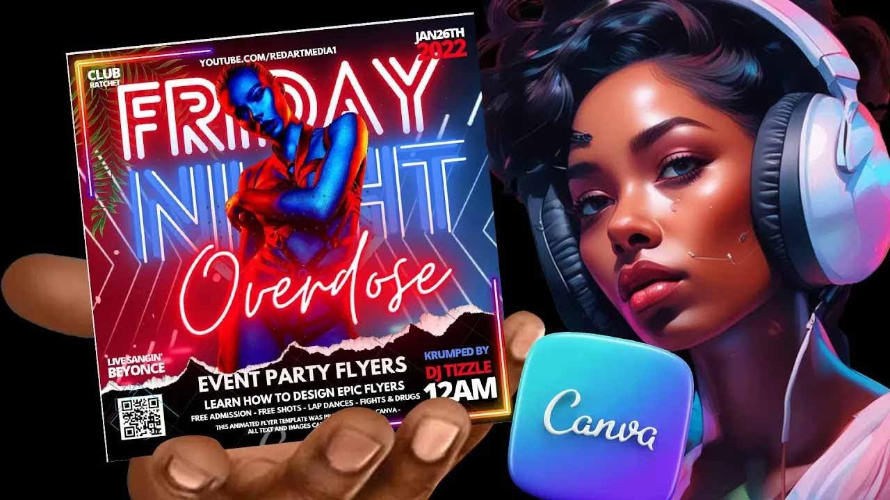 Learn How to Create Stunning Flyers in Canva—Just Like Photoshop! 🎨