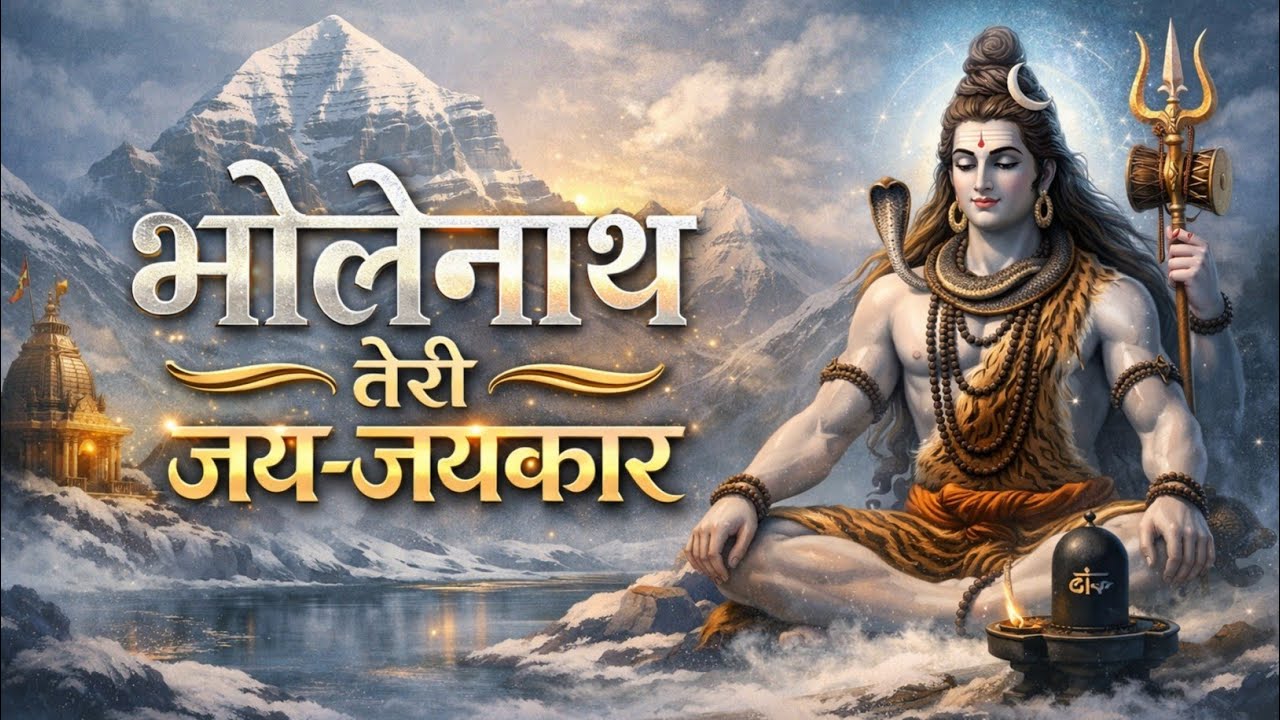 🙏 भोलेनाथ तेरी जय-जयकार | Powerful Shiv Bhajan 2026 | Har Har Mahadev 🔱
