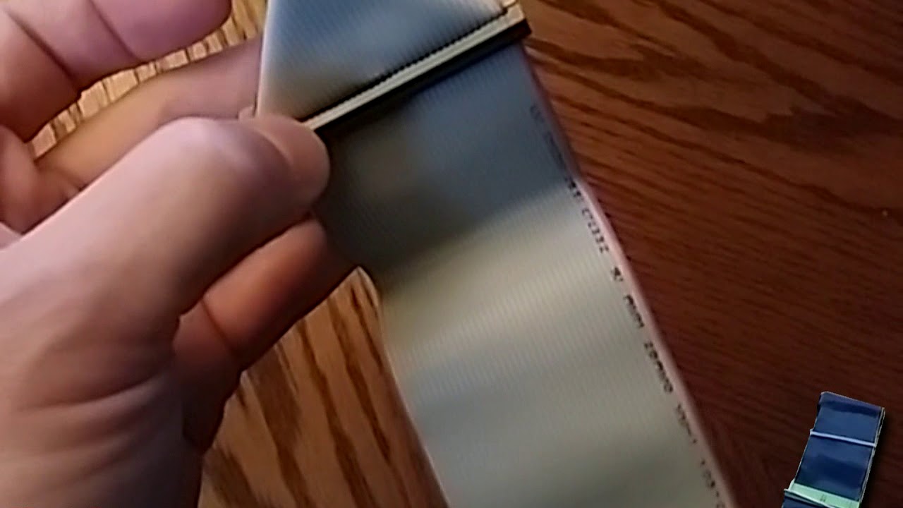 IDE Cable Modding (Cable Origami) for older PC's (Part 1 of 2)