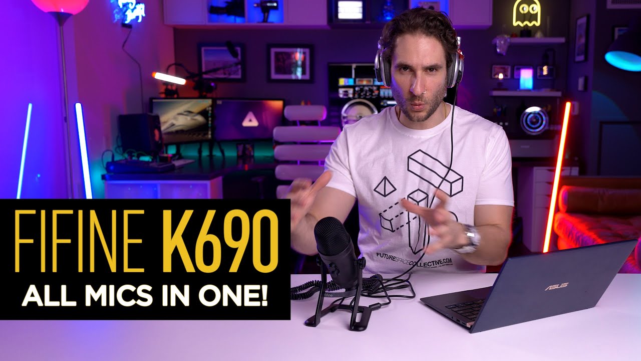 Fifine K690: The Swiss Knife of USB Mics! (Review, Sound Demo & Comparison)